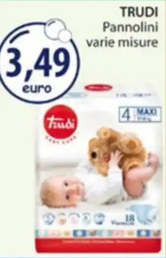 Acqua & Sapone Trudi Pannolini offerta