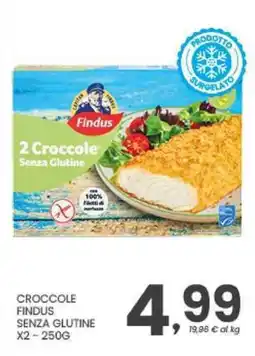 Despar Croccole Findus senza glutine offerta