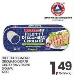 Eurospar Filetti di sgombro grigliato Despar offerta