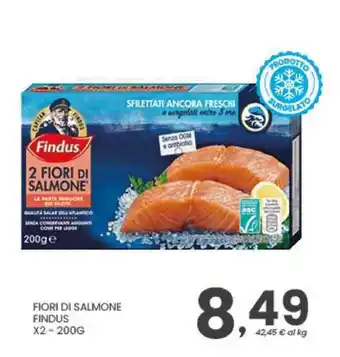 Despar Fiori di salmone Findus offerta