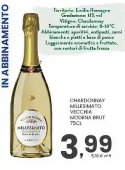 Despar Vecchia Modena Chardonnay Millesimato offerta