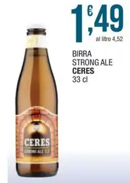 Sidis mini Birra strong ale Ceres offerta