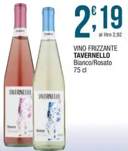 Sidis mini Vino frizzante Tavernello Bianco/Rosato offerta