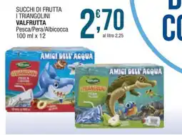 Sidis mini Succhi di frutta i triangolini valfrutta offerta