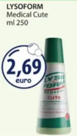 Acqua & Sapone Lysoform medical cute offerta