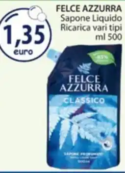 Acqua & Sapone Felce Azzurra Sapone Liquido Classico offerta
