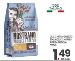 Eurospar Nostrano zucchero grezzo offerta