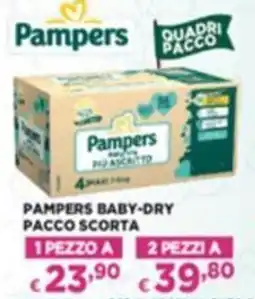 Acqua & Sapone Pampers Baby-Dry offerta