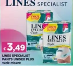 Acqua & Sapone Lines specialist pants unisex plus offerta