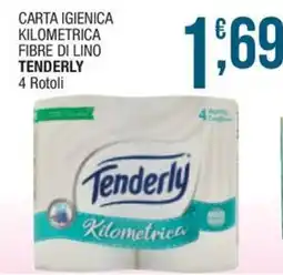 Sidis mini Carta igienica kilometrica fibre di lino tenderly offerta