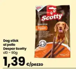 Despar Dog stick al pollo Despar Scotty offerta