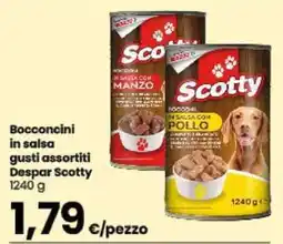 Despar Bocconcini in salsa gusti assortiti Despar Scotty offerta
