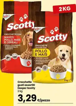 Despar Crocchette gusti assortiti Despar Scotty offerta