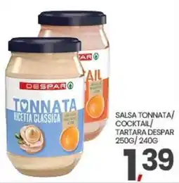 Eurospar Tonnata ricetta classica Despar offerta