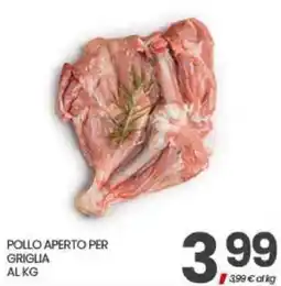 Eurospar Pollo aperto per griglia offerta
