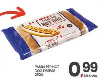 Eurospar Panini per hot dog Despar offerta