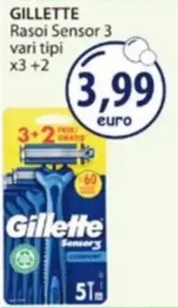 Acqua & Sapone Gillette Rasoi Sensor 3 offerta