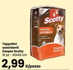 Despar Tappetini assorbenti Despar Scotty offerta