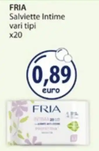 Acqua & Sapone FRIA Salviette Intime offerta