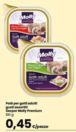 Despar Patè per gatti adulti Despar Molly Premium offerta