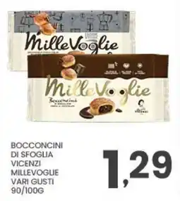 Despar Bocconcini di sfoglia Vicenzi MilleVoglie offerta