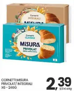 Eurospar Cornetti Misura Privolat / Integrali offerta
