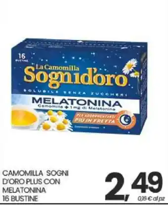 Camomilla Sognidoro Melatonina