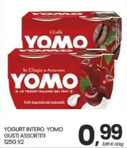 Eurospar Yogurt intero Yomo gusti assortiti offerta