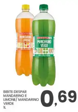 Despar Bibite Despar Mandarino e Limone / Mandarino Verde offerta