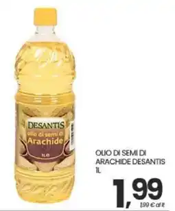 Eurospar Olio di semi di Arachide Desantis offerta