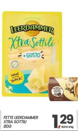 Eurospar Fette Leerdammer Xtra Sottili offerta