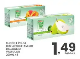 Despar Succo e polpa Despar Scelta Verde Bio,Logico offerta