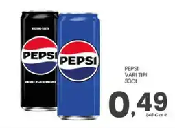 Despar Pepsi vari tipi offerta