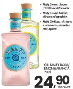 Eurospar Gin Malfy Rosa offerta