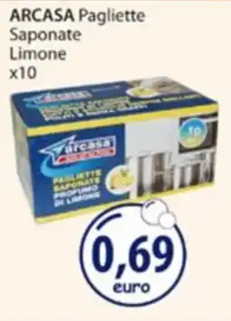 Acqua & Sapone Arcasa pagliette saponate profumo di limone offerta