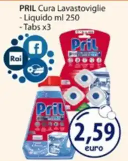 Acqua & Sapone Pril Cura Lavastoviglie offerta