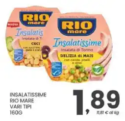 Despar Insalatissime Rio Mare offerta
