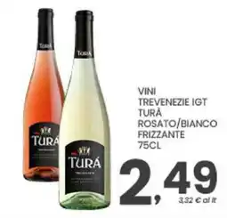 Despar Vini Trevenezie IGT Turà Rosato/Bianco Frizzante offerta