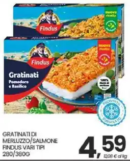 Eurospar Gratinati Findus offerta