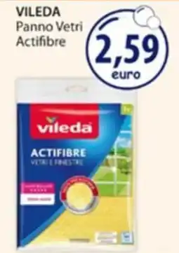 Acqua & Sapone Vileda Panno Vetri Actifibre offerta