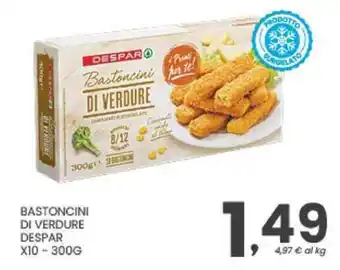 Despar Bastoncini di verdure Despar offerta