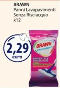 Acqua & Sapone Brawn panni lavapavimenti senza risciacquo offerta