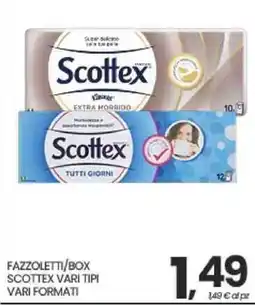 Eurospar Fazzoletti Scottex offerta