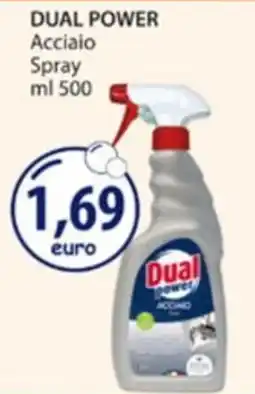 Acqua & Sapone Dual Power Acciaio Spray offerta