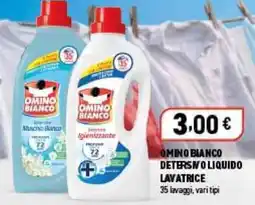 Eurospar Omino Bianco detersivo liquido lavatrice offerta