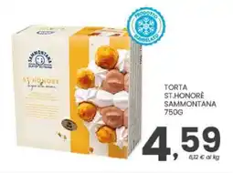 Despar Torta St.Honoré Sammontana offerta