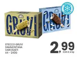 Despar Stecco Gruvi Sammontana offerta