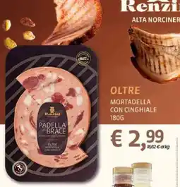 Eurospar Renzi Alta Norcineria Mortadella con Cinghiale offerta
