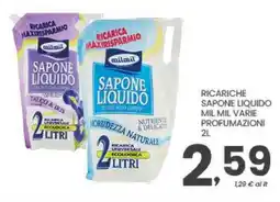 Despar Sapone liquido milmil offerta