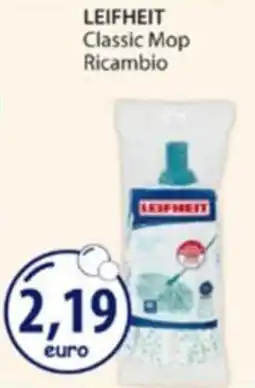 Acqua & Sapone LEIFHEIT Classic Mop Ricambio offerta